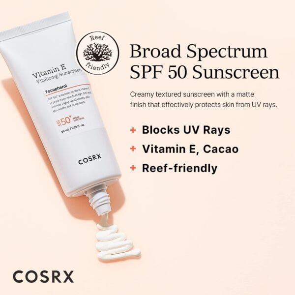 COSRX Vitamin E Vitalizing Sunscreen - Solkrem