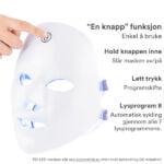 Led-maske bruksanvisning