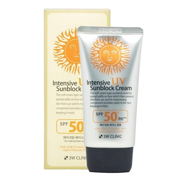 3W CLINIC Intensive UV Sunblock Cream